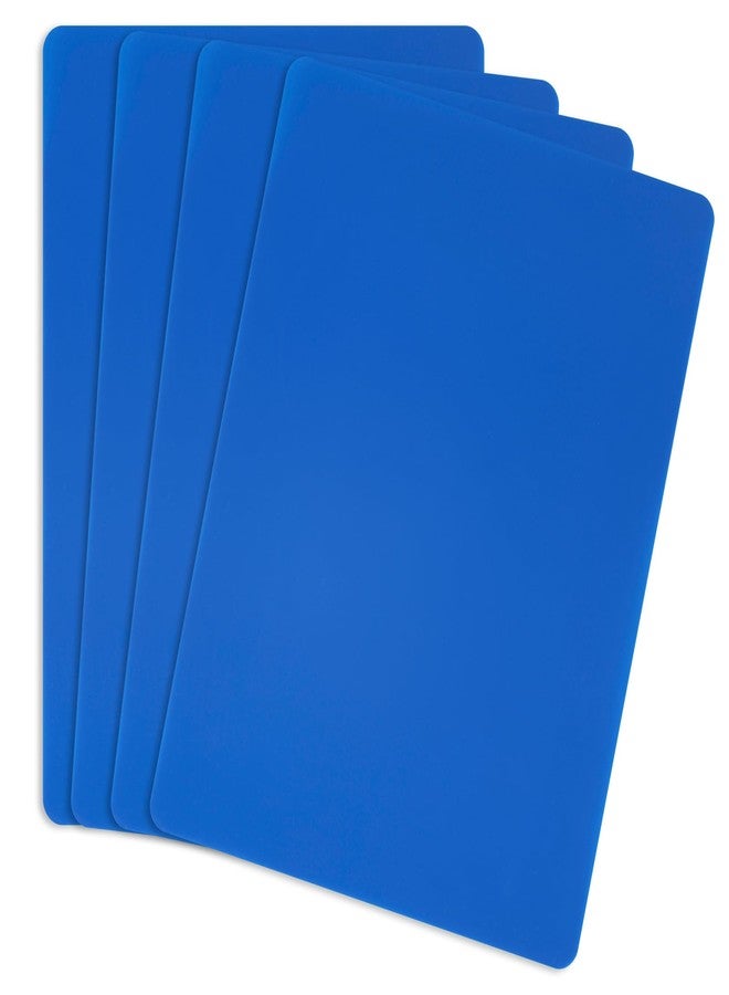 PEUTIER 4pcs Mahjong Tile Mixer Shuffler, Premium Plastic Mahjong Tile Mixer Mahjong Tile Shuffler Easy to Carry Mahjong Accessories for Mahjong Enthusiasts(Blue) - Image 1